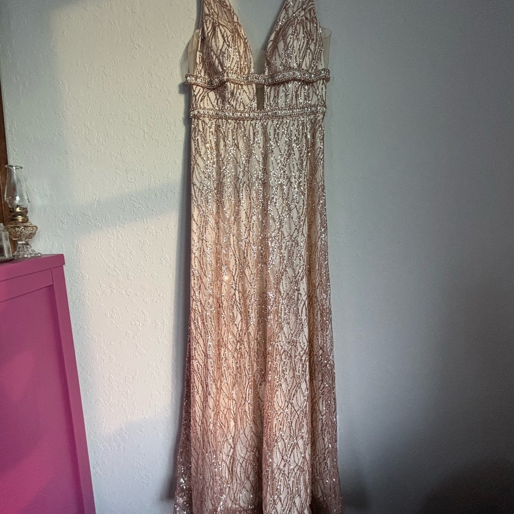 Gold Prom Dress